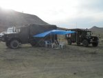 13 The torisco campsite tarp that the wind destroyed quickly.JPG